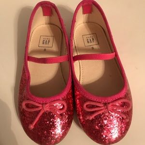 Gap Glitter Mary Janes